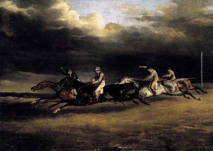 The Epsom Derby, Theodore Gericault